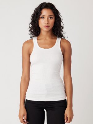 Women's Fitted 2x1 Rib Tank