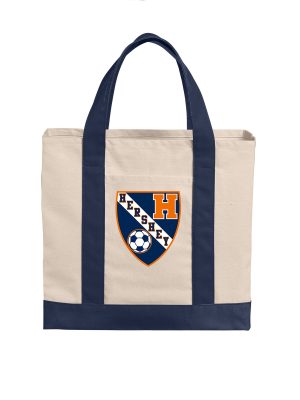 Hershey Cotton Canvas Two-Tone Tote