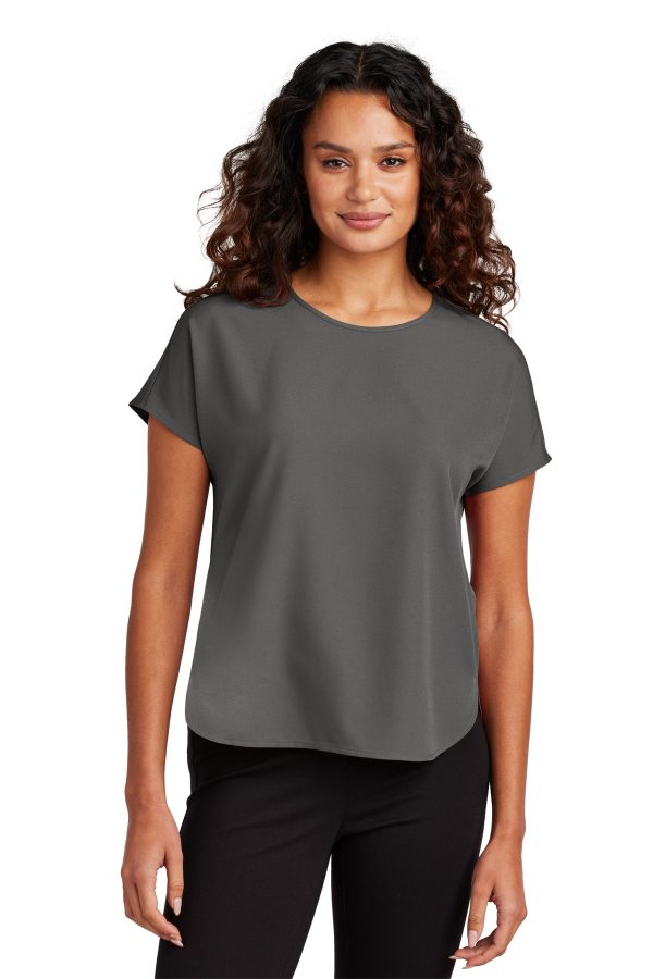 Mercer+Mettle Women's Stretch Crepe Crew