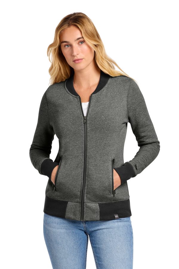 New Era Women's French Terry Baseball Full-Zip.