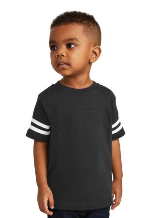 Rabbit Skins Toddler Football Fine Jersey Tee.
